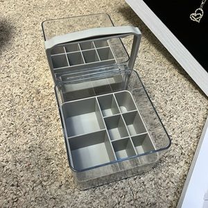 Makeup compartment holder